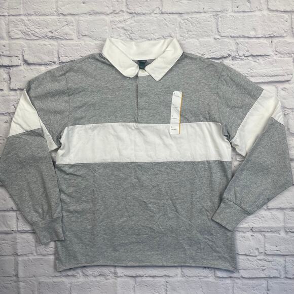 J1570 Wild Fable Oversized Rugby Polo Size Small - Picture 1 of 9